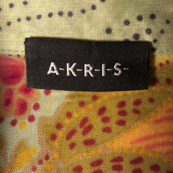 AKRIS Swiss Indian-pattern cotton shirt - Picture 9 of 11